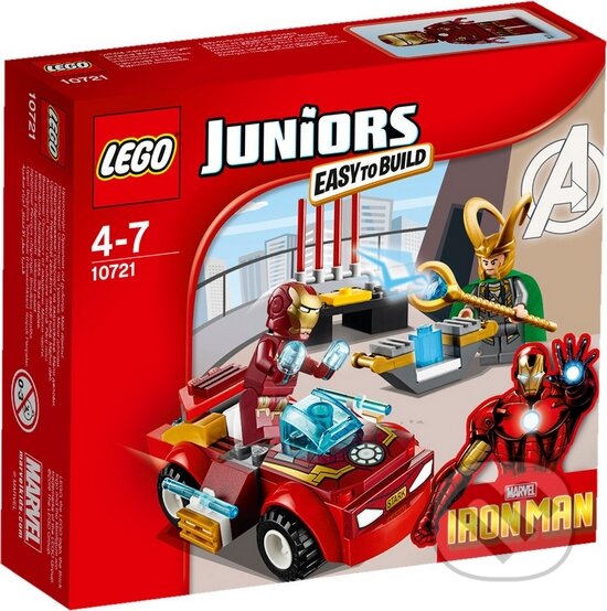 LEGO Juniors 10721 Iron Man vs. Loki, LEGO, 2016