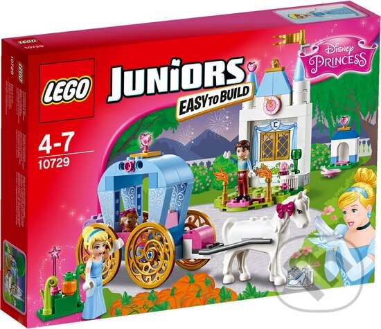 LEGO Juniors 10729 Popoluškin kočiar, LEGO, 2016
