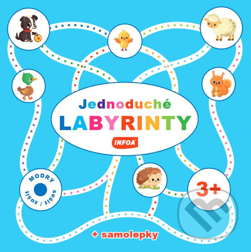 Kniha: Jednoduché labyrinty - Modrý sešit/zošit (INFOA). INFOA, 2023 Kniha: Jednoduché labyrinty - Modrý sešit/zošit (INFOA). INFOA, 2023