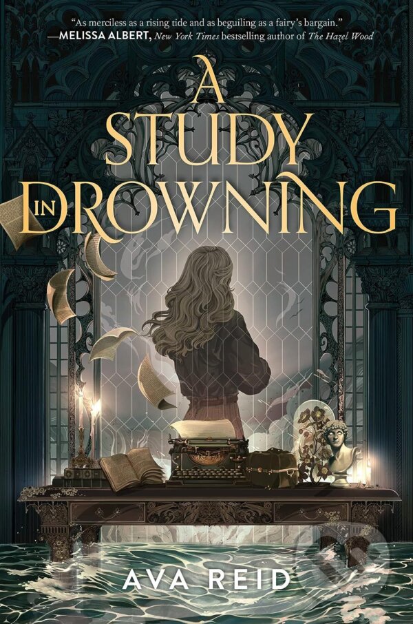 Kniha: A Study in Drowning (Ava Reid). HarperTeen, 2023 Kniha: A Study in Drowning (Ava Reid). HarperTeen, 2023