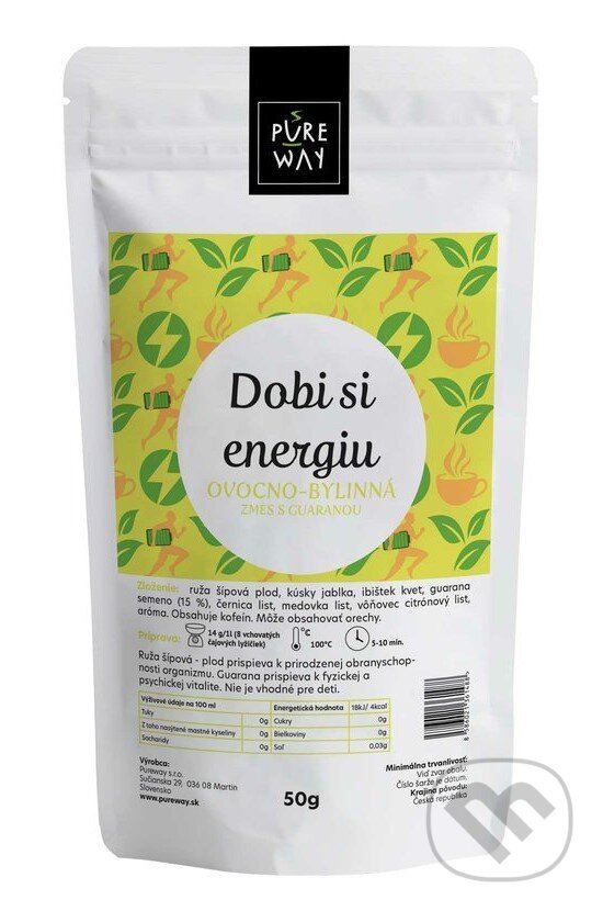 Kávy a čaje: Dobi si energiu (Pure Way). Pure Way Kávy a čaje: Dobi si energiu (Pure Way). Pure Way