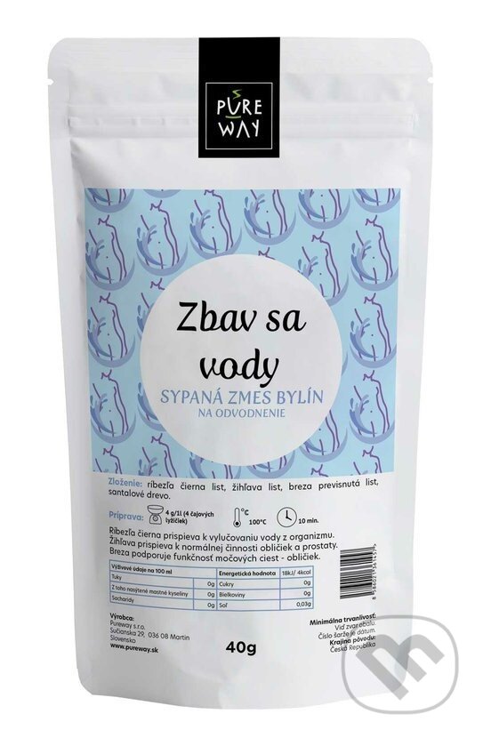 Kávy a čaje: Zbav sa vody (Pure Way). Pure Way Kávy a čaje: Zbav sa vody (Pure Way). Pure Way