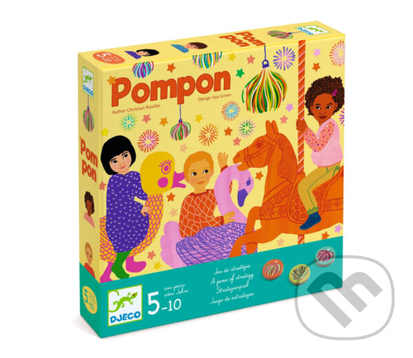Společenská hra: Pompon, strategická (Djeco). Djeco, 2023 Společenská hra: Pompon, strategická (Djeco). Djeco, 2023