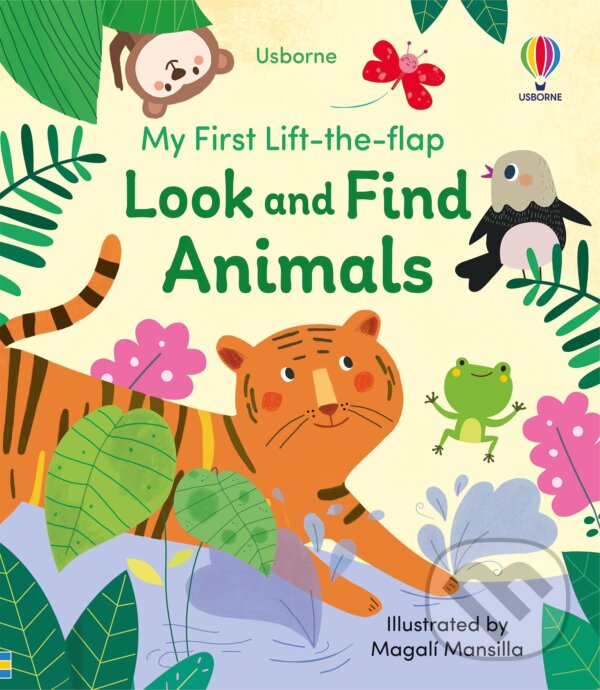 Kniha: Look and Find Animals (Felicity Brooks a Kristie Pickersgill). Usborne, 2024 Kniha: Look and Find Animals (Felicity Brooks a Kristie Pickersgill). Usborne, 2024