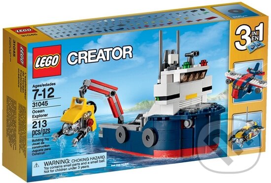 Společenská hra: LEGO Creator 31045 Průzkumník oceánu (LEGO). LEGO, 2016 Společenská hra: LEGO Creator 31045 Průzkumník oceánu (LEGO). LEGO, 2016