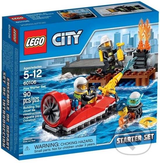 LEGO City Fire 60106 Hasiči – Startovací sada, LEGO, 2016