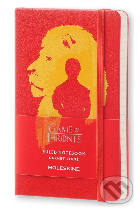 Moleskine - Hra o tróny červený zápisník, Moleskine, 2016