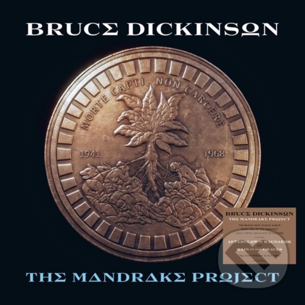 Hudební CD: Bruce Dickinson: The Mandrake Project LP (Hudobné albumy). Hudobné albumy, 2024 Hudební CD: Bruce Dickinson: The Mandrake Project LP (Hudobné albumy). Hudobné albumy, 2024