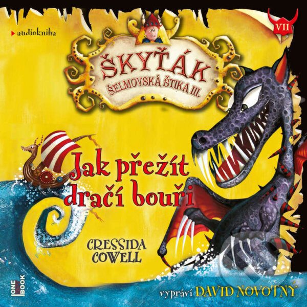 Audiokniha: Jak přežít dračí bouři (Cressida Cowell). OneHotBook, 2023 Audiokniha: Jak přežít dračí bouři (Cressida Cowell). OneHotBook, 2023