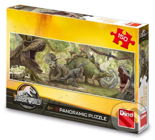Puzzle: Jurský svět panoramic (Dino). Dino, 2023 Puzzle: Jurský svět panoramic (Dino). Dino, 2023