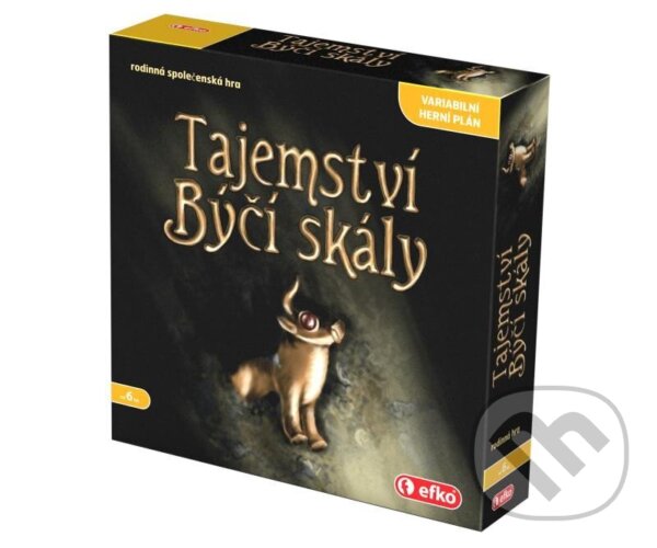 Spoločenská hra: Tajemství Býčí skály (EFKO karton s.r.o.). EFKO karton s.r.o., 2023 Spoločenská hra: Tajemství Býčí skály (EFKO karton s.r.o.). EFKO karton s.r.o., 2023