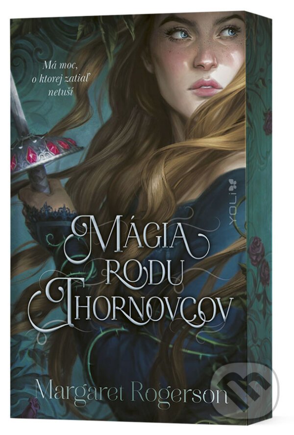Kniha: Mágia rodu Thornovcov (Margaret Rogerson). YOLi, 2024 Kniha: Mágia rodu Thornovcov (Margaret Rogerson). YOLi, 2024
