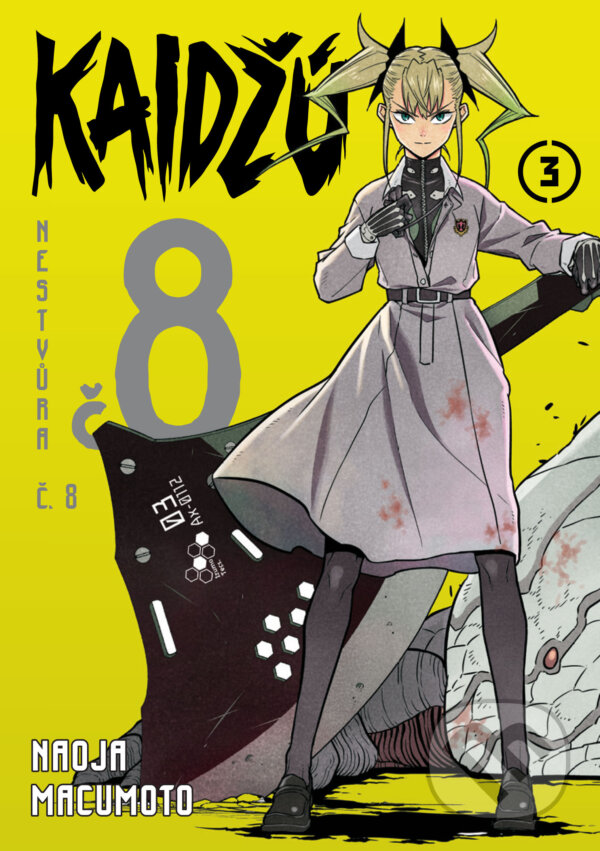 Kniha: Kaidžú č. 8: díl 3 (Naoja Macumoto). Crew, 2024 Kniha: Kaidžú č. 8: díl 3 (Naoja Macumoto). Crew, 2024