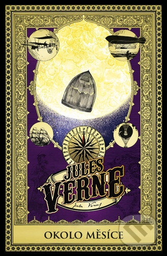Kniha: Okolo Měsíce (Jules Verne). Edice knihy Omega, 2024 Kniha: Okolo Měsíce (Jules Verne). Edice knihy Omega, 2024