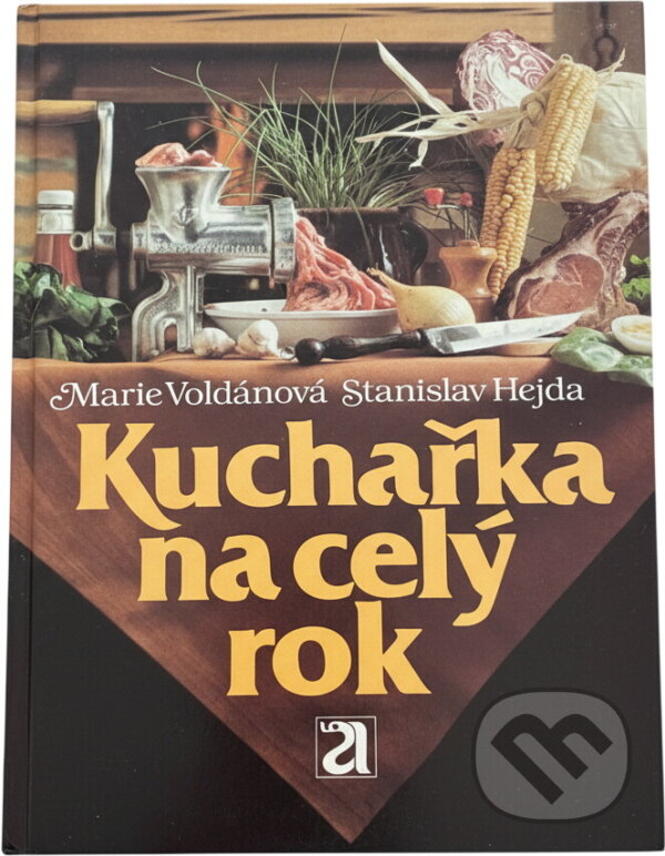 Kniha: Kuchařka na celý rok (Marie Voldánová a Stanislav Hejda). , 1986 Kniha: Kuchařka na celý rok (Marie Voldánová a Stanislav Hejda). , 1986