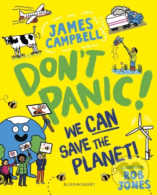 Kniha: Don't Panic! We CAN Save The Planet (James Campbell). HarperCollins, 2024 Kniha: Don't Panic! We CAN Save The Planet (James Campbell). HarperCollins, 2024
