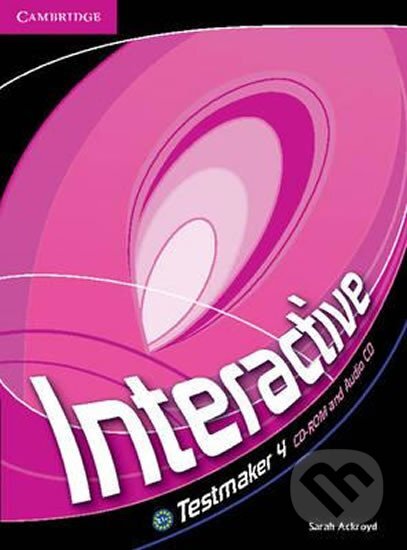 Audiokniha: Interactive Level 4 Testmaker CD-ROM and Audio CD (Sarah Ackroyd). Cambridge University Press Audiokniha: Interactive Level 4 Testmaker CD-ROM and Audio CD (Sarah Ackroyd). Cambridge University Press