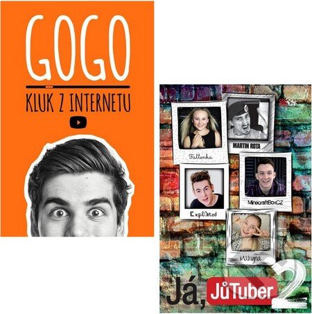 Kniha: Já, JůTuber 2 + GOGO (v českém jazyce) (). , 2016 Kniha: Já, JůTuber 2 + GOGO (v českém jazyce) (). , 2016