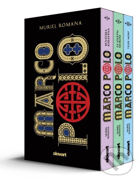 Kniha: Marco Polo (3-dielny set trilógie) (Muriel Romana). Slovart, 2016 Kniha: Marco Polo (3-dielny set trilógie) (Muriel Romana). Slovart, 2016