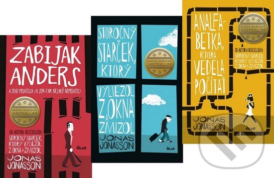 Kniha: Zabijak Anders, Storočný starček a Analfabetka (Jonas Jonasson). Ikar Kniha: Zabijak Anders, Storočný starček a Analfabetka (Jonas Jonasson). Ikar