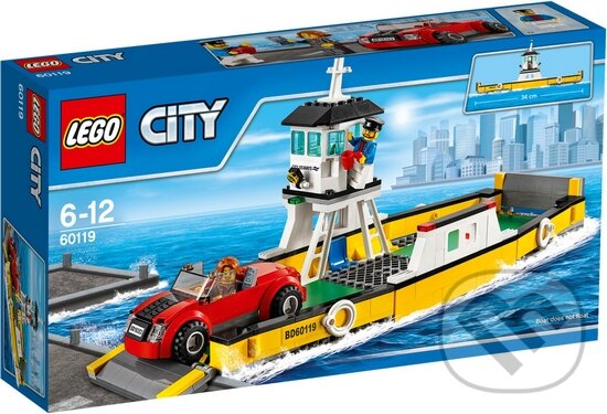 LEGO City Great Vehicles 60119 Přívoz, LEGO, 2016