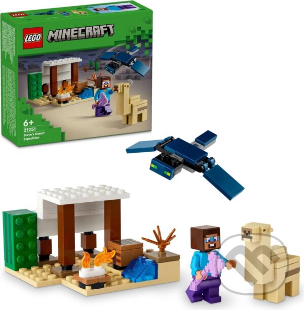 Spoločenská hra: LEGO® Minecraft® 21251 Stevova výprava do púšte (LEGO). LEGO, 2024 Spoločenská hra: LEGO® Minecraft® 21251 Stevova výprava do púšte (LEGO). LEGO, 2024