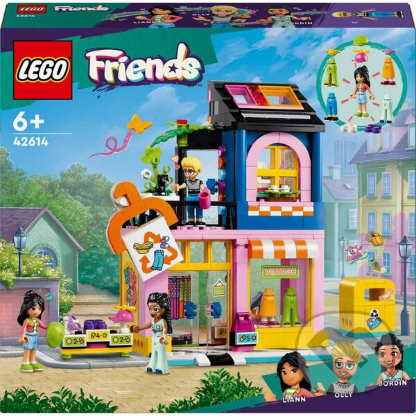 LEGO® Friends 42614 Obchod s retro oblečením, LEGO, 2024