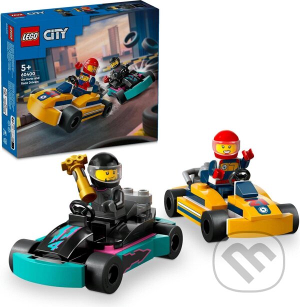 Společenská hra: LEGO® City 60400 Motokáry a pretekári (LEGO). LEGO, 2024 Společenská hra: LEGO® City 60400 Motokáry a pretekári (LEGO). LEGO, 2024