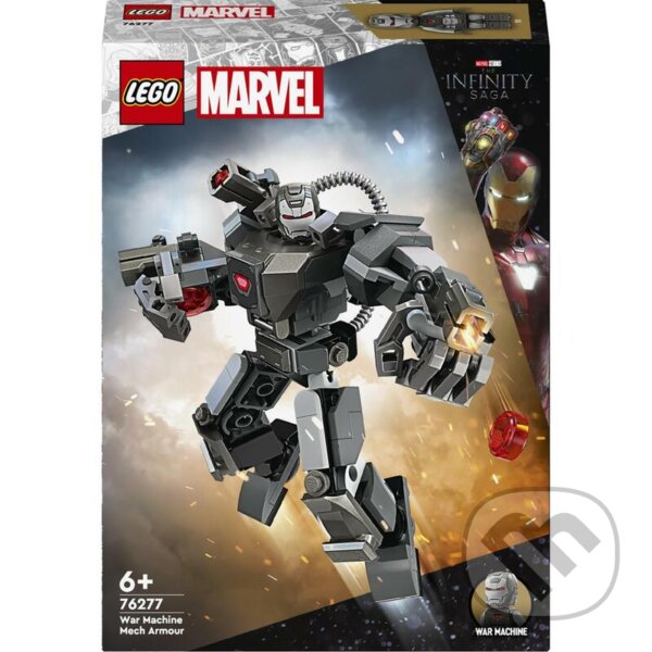 Společenská hra: LEGO® Marvel 76277 War Machine v robotickom obrnení (LEGO). LEGO, 2024 Společenská hra: LEGO® Marvel 76277 War Machine v robotickom obrnení (LEGO). LEGO, 2024