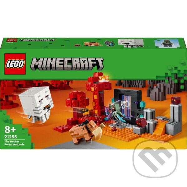 Společenská hra: LEGO® Minecraft® 21255 Prepadnutie portálu do Netheru (LEGO). LEGO, 2024 Společenská hra: LEGO® Minecraft® 21255 Prepadnutie portálu do Netheru (LEGO). LEGO, 2024