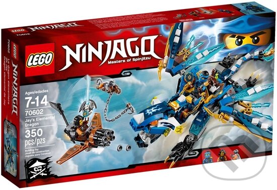 Společenská hra: LEGO Ninjago 70602 Jayův drak blesku (LEGO). LEGO, 2016 Společenská hra: LEGO Ninjago 70602 Jayův drak blesku (LEGO). LEGO, 2016
