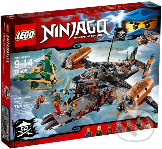 LEGO Ninjago 70605 Pevnosť nešťastia, LEGO, 2016