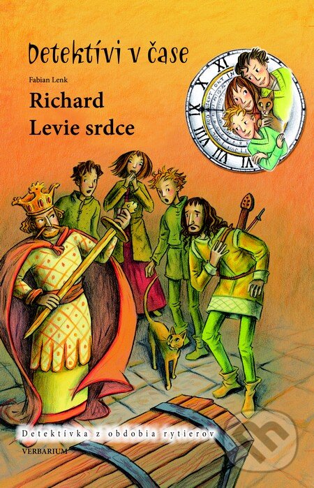 Kniha: Richard Levie srdce (Fabian Lenk). Verbarium, 2016 Kniha: Richard Levie srdce (Fabian Lenk). Verbarium, 2016