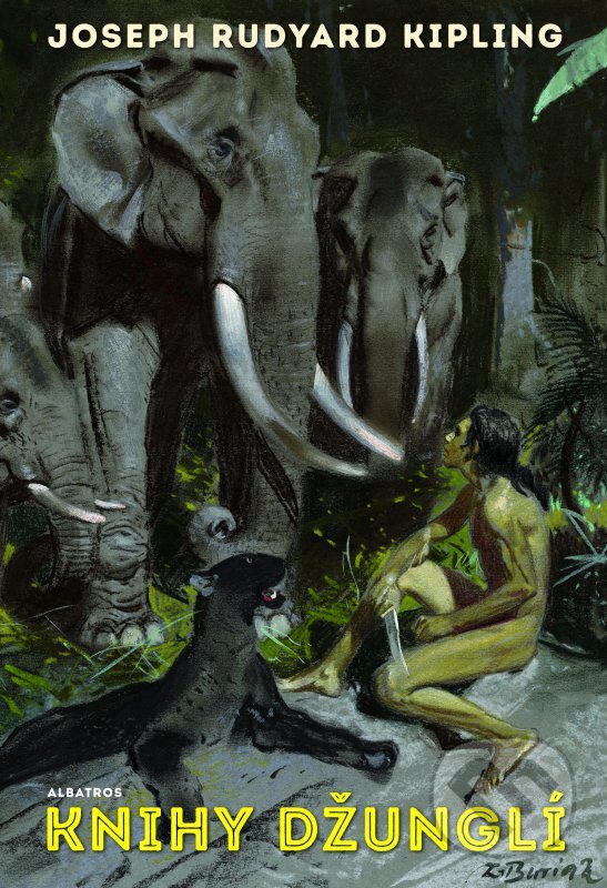 Kniha: Knihy džunglí (Joseph Rudyard Kipling). Albatros CZ, 2016 Kniha: Knihy džunglí (Joseph Rudyard Kipling). Albatros CZ, 2016