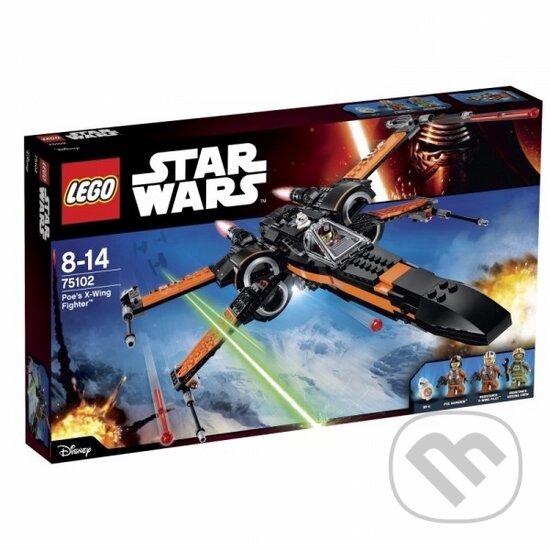 LEGO Star Wars 75102 Poe&#039;s X-Wing Fighter (Poeova stíhačka X-Wing), LEGO, 2016