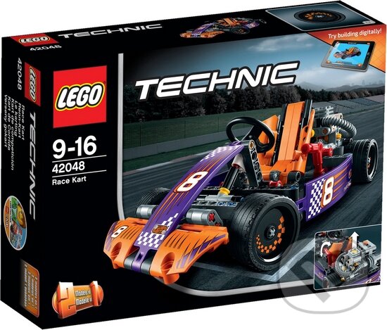 LEGO Technic 42048 Závodní autokára, LEGO, 2016