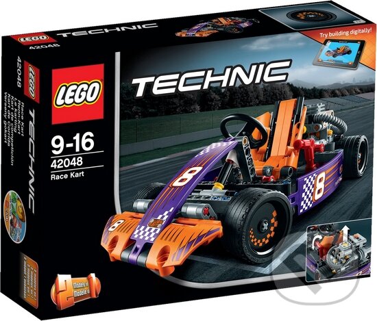 Společenská hra: LEGO Technic 42048 Závodní autokára (LEGO). LEGO, 2016 Společenská hra: LEGO Technic 42048 Závodní autokára (LEGO). LEGO, 2016