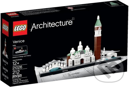 Spoločenská hra: LEGO Architecture 21026 Benátky (LEGO). LEGO, 2016 Spoločenská hra: LEGO Architecture 21026 Benátky (LEGO). LEGO, 2016