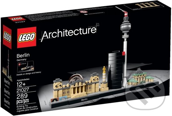 Spoločenská hra: LEGO Architecture 21027 Berlín (LEGO). LEGO, 2016 Spoločenská hra: LEGO Architecture 21027 Berlín (LEGO). LEGO, 2016