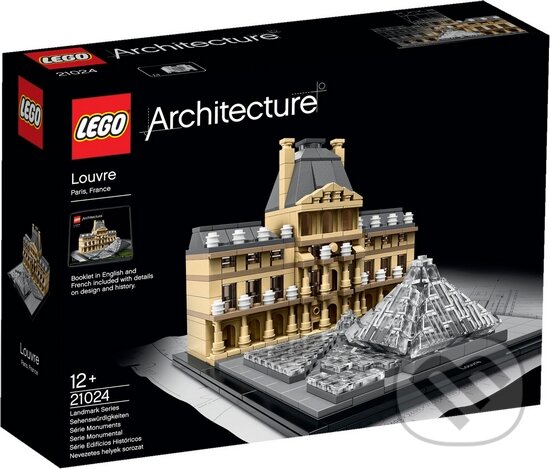 Spoločenská hra: LEGO Architecture 21024 Louvre (LEGO). LEGO, 2016 Spoločenská hra: LEGO Architecture 21024 Louvre (LEGO). LEGO, 2016