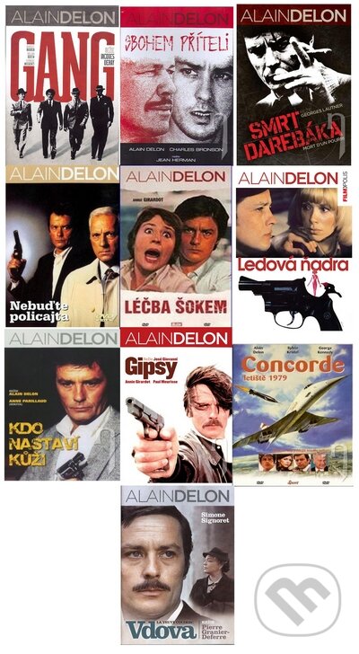 Film: 11 x Alain Delon (Hollywood) (DVD). Hollywood, 2016 Film: 11 x Alain Delon (Hollywood) (DVD). Hollywood, 2016