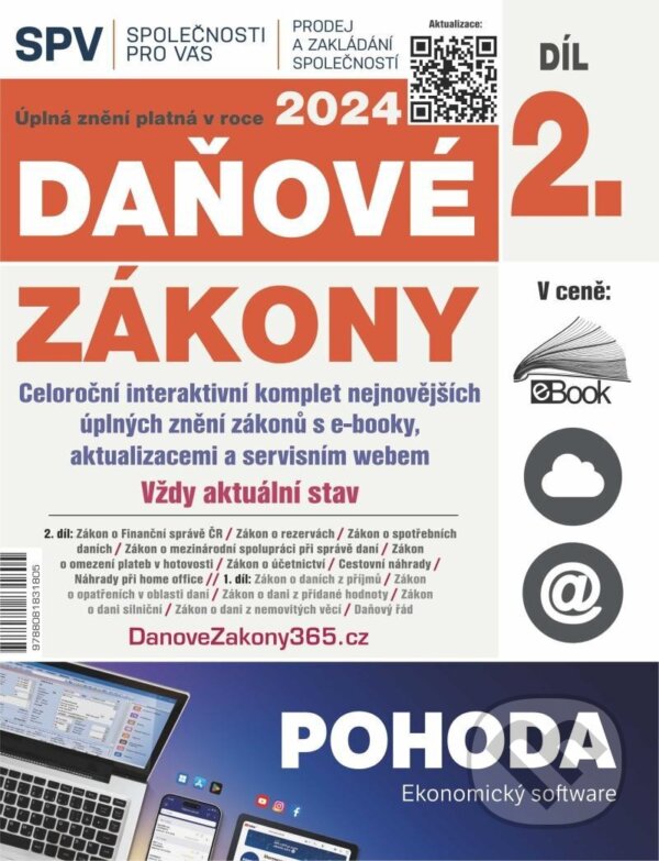 Kniha: Daňové zákony 2024 (Díl 2.) (Newsletter). Newsletter, 2024 Kniha: Daňové zákony 2024 (Díl 2.) (Newsletter). Newsletter, 2024