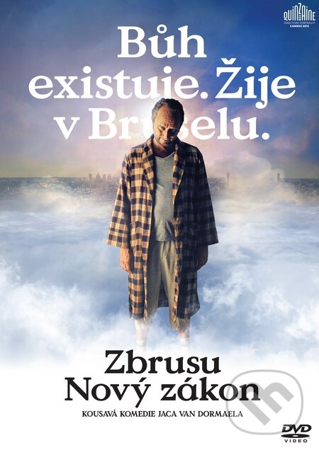 Film: Zbrusu Nový zákon (Jaco van Dormael) (DVD). Bonton Film, 2016 Film: Zbrusu Nový zákon (Jaco van Dormael) (DVD). Bonton Film, 2016
