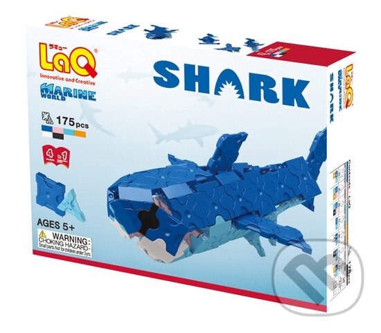 Spoločenská hra: LaQ stavebnica Marine World Shark (LaQ). LaQ, 2016 Spoločenská hra: LaQ stavebnica Marine World Shark (LaQ). LaQ, 2016