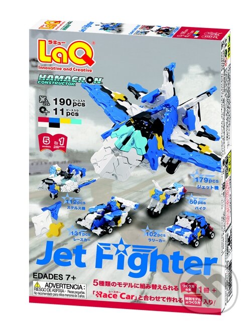 Společenská hra: LaQ HC Jetfighter (LaQ). LaQ, 2016 Společenská hra: LaQ HC Jetfighter (LaQ). LaQ, 2016