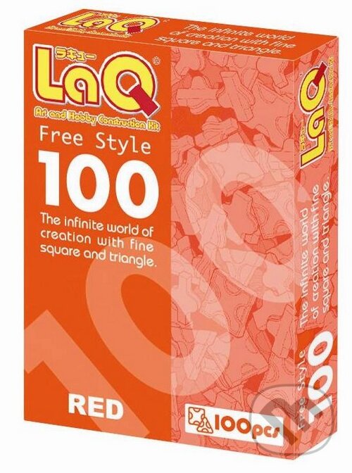 LaQ Free Style 100 Červená, LaQ, 2016