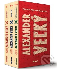 Kniha: Alexander Veľký (3-dielny set trilógie) (Valerio Massimo Manfredi). Slovart, 2016 Kniha: Alexander Veľký (3-dielny set trilógie) (Valerio Massimo Manfredi). Slovart, 2016