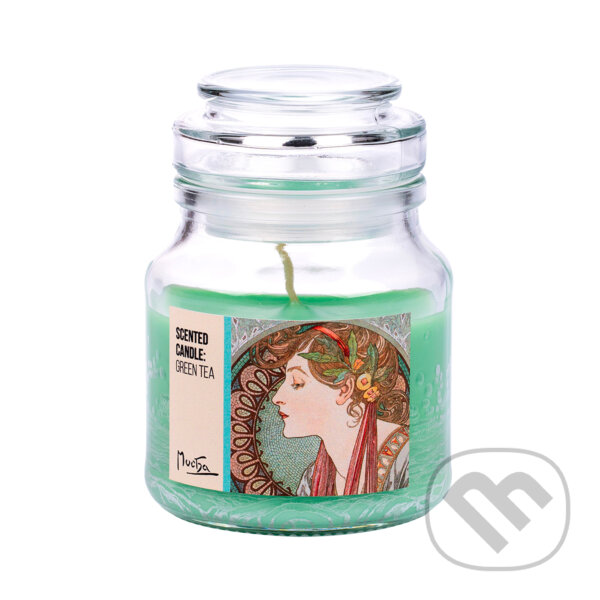 Scented candle: Green Tea - Mucha – Laurel (Presco Group). Presco Group, 2023 Scented candle: Green Tea - Mucha – Laurel (Presco Group). Presco Group, 2023