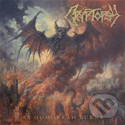 Hudební CD: Cryptopsy: As Gomorrah Burns (Hudobné albumy). Hudobné albumy, 2023 Hudební CD: Cryptopsy: As Gomorrah Burns (Hudobné albumy). Hudobné albumy, 2023