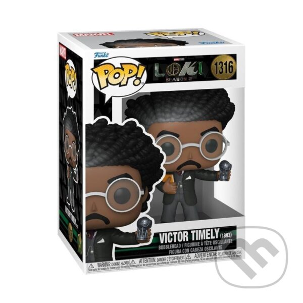 Funko POP Marvel: Loki Season 2 - Victor Timely (Funko). Funko, 2024 Funko POP Marvel: Loki Season 2 - Victor Timely (Funko). Funko, 2024